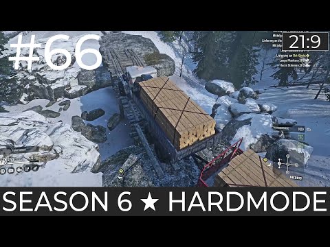 S06 Hardmode #66 - Straße zur Fabrik (Maine, USA) ★ Snowrunner Deutsch