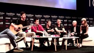 Highway - The Real Thing - Eurovision 2016 acoustic live - Montenegro