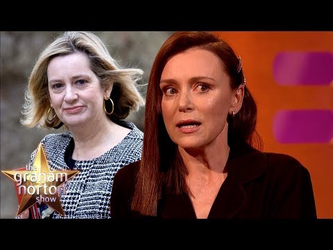 Keeley Hawes Awkward Meeting With Amber Rudd | The Graham Norton Show
