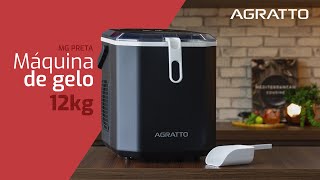 Vídeo de Maquina de Gelo 12kg MG Agratto
