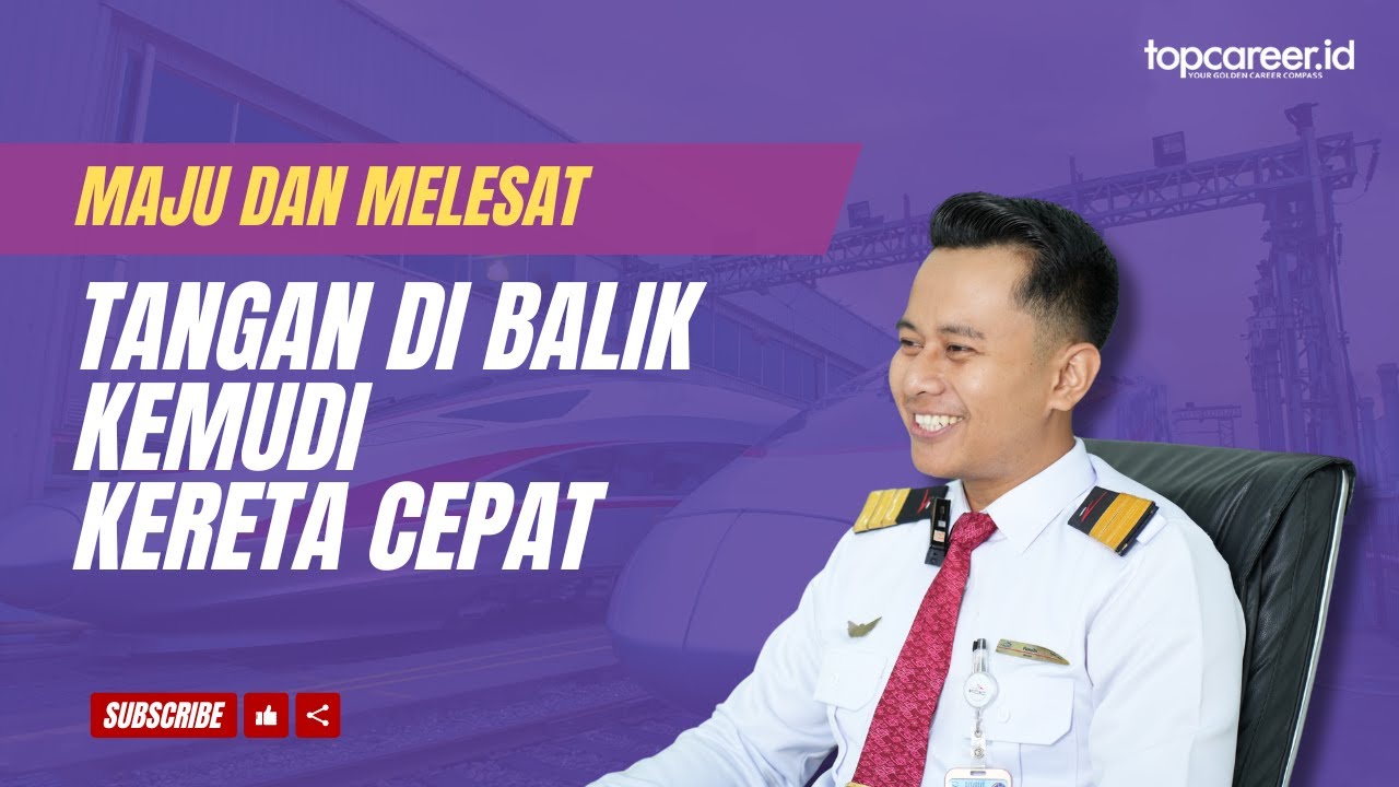 Cerita Masinis Muda di Balik Kemudi Kereta Cepat