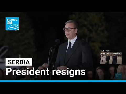 Serbia's populist President Vucic resigns to run for PM