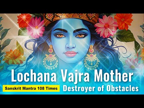 Lochana Vajra Mother Sanskrit Mantra 108 Times: Destroys Obstacles, Afflictions, Illnesses, Evil