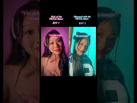 #pov Your best friend is obsessed with a TikTok dance and can’t get it out of her mind… #shorts