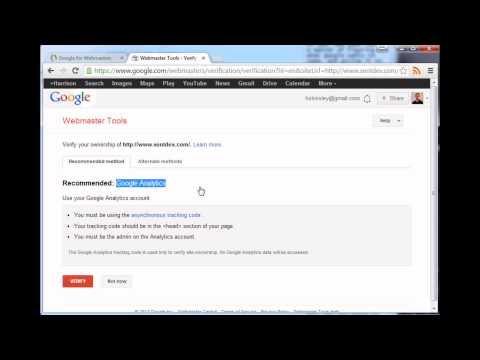 Submitting a sitemap and getting your site indexed Search Engine Optimization Tutorial part 2