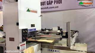 COMBO MÁY CƯA LỌNG CNC CHÀ NHÁM LIÊN HOÀN CÁC CÔNG ĐOẠN THAY TUPI
