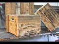 Rustic Prohibition Crates - Making Props For a Party