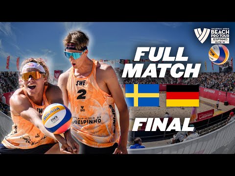 Final - Ahman/Hellvig 🇸🇪 vs. Ehlers/Wickler 🇩🇪  | Espinho 2024 Beach Pro Tour - Full Match