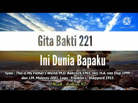 ✔️ GB 221 - Ini Dunia Bapaku || This is My Father’s World - M.D. Babcock, Franklin L. Sheppard