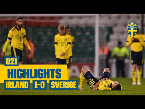 Highlights U21 | Irland – Sverige 1-0 | Tung förlust i Dublin