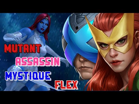 MYSTIQUE OUTPACES T3 PROFESSOR X & T3 JEAN GREY GALACTUS (NO AWAKENING) 🤣 | Marvel Future Fight
