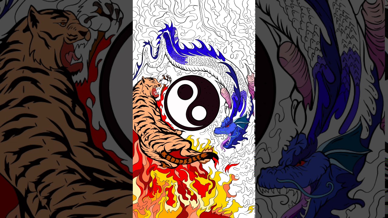 Ying's tiger and yang's dragon