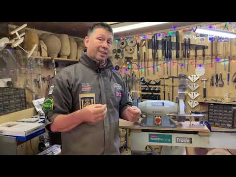 Live Turning Thursday - Slow Speed Grinder Setup & Sharpening