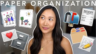 How I organize papers at home (mail, receipts, manuals, cards, kids&#39; artwork) | Jenn Rogers