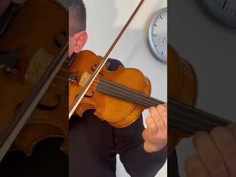 Vintage 4/4 Violin Outfit – Beautiful Flamed Maple Back – Old European Labeled Violin with Bow & Case – Warm Resonant Tone (Video) image 26