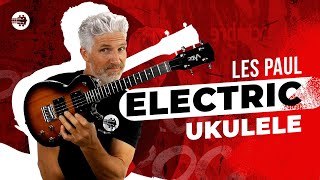 Video thumbnail for AMAZING Electric Ukuleles 🔥! Risa Tenor Les Paul LP-Style Electric #Ukulele | Ukulele Review by Uke Like The Pros