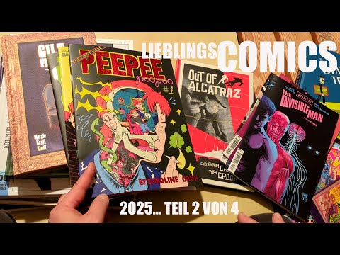 Lieblingscomics 2025 - Teil 2 von 4 - neue Comics, Teil 1
