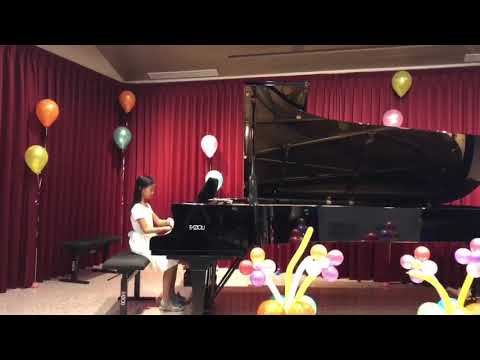 Eve playing Galloping Stallion by Melody Bober -9Y