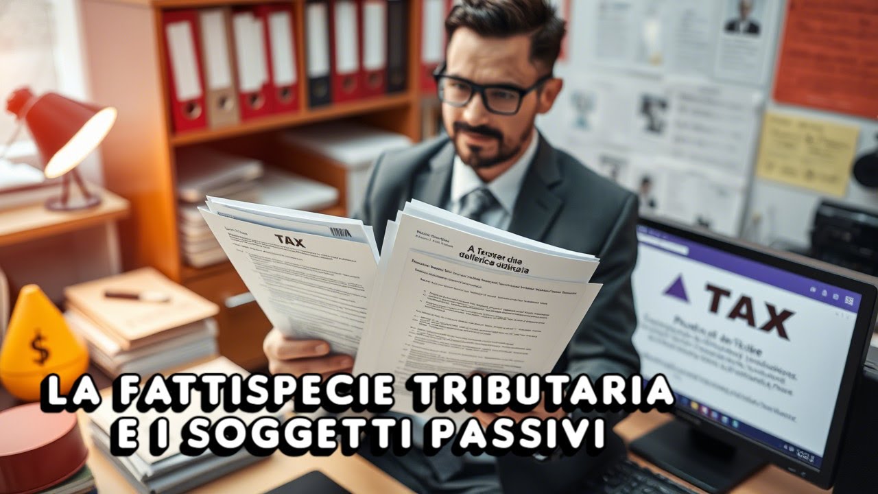 Lezione n°. 2 - La Fattispecie Tributaria e i Soggetti Passivi