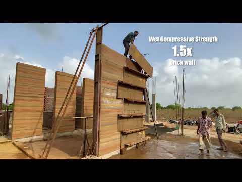 The Making of Rammed Earth Walls #rammedearth