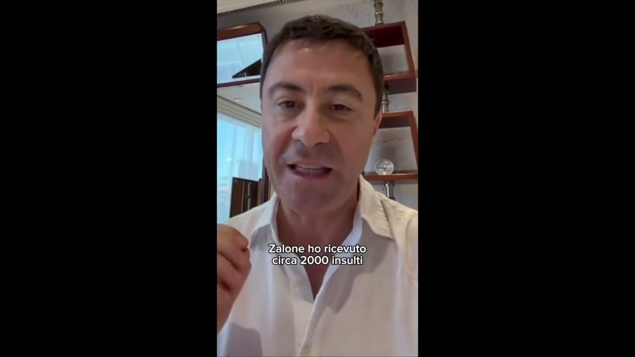 ITALO BOCCHINO: "CHECCO ZALONE FA QUELLO CHE LA SINISTRA NON SOPPORTA"