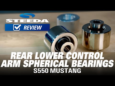 Steeda S550 Rear Lower Control Arm Spherical Bearings | Review