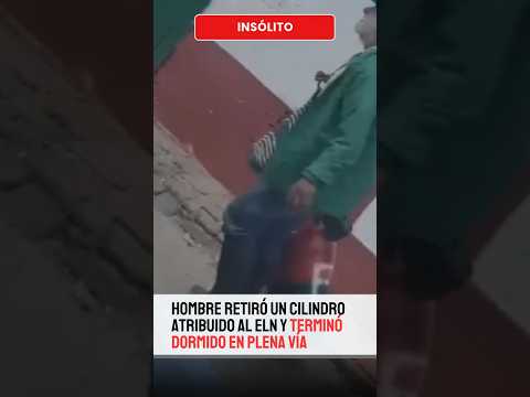 Salió a llevar el cilindro a la Policía y terminó haciendo una parada para dormir