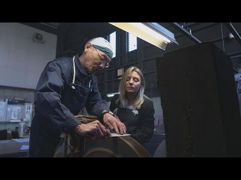 Japanese artisans sharpen their traditional skills