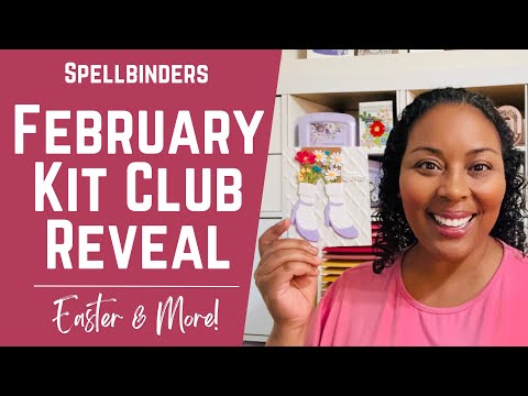 So Pretty! February 2025 Kit Club at Spellbinders | #teamspellbinders #neverstopmaking