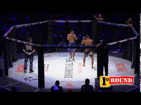 Imortal FC: Bruno Oliveira nocauteou Eduardo Wellington no primeiro round