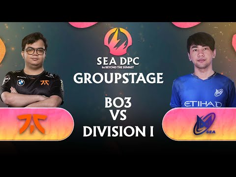 [FIL] Fnatic vs Nigma Galaxy Sea | DPC SEA 2021/2022 Tour 3: Division I