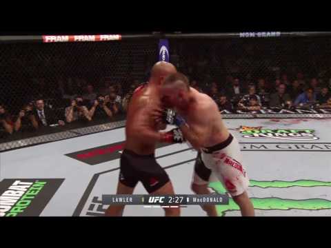 Robbie Lawler vs Rory MacDonald Bloody Highlights