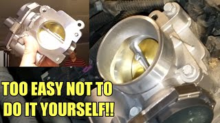 HOW TO CHANGE A THROTTLE BODY ON A 2005-2010 CHEVY COBALT FAST!!