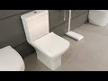 Купить сиденье квадратное Primera 3590020 BASIC для компакт с крышкой soft-close devit, белый глянец в Киеве vannaja.kiev.ua