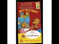 The Berenstain Bears Get In A Fight 1988 VHS RD