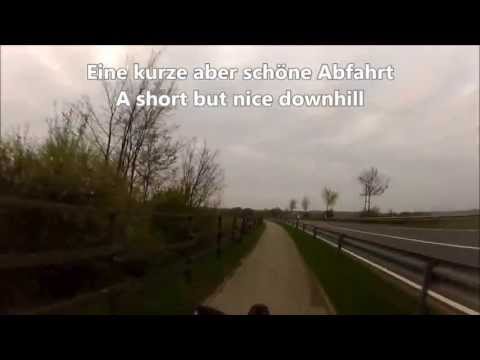 Heimrunde mit dem Liegerad / Daily trip with the recumbent bike - Trailer