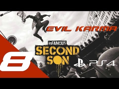 Infamous: Second Son Walkthrough Part 8 Evil Karma Let's Play Gameplay No Commentary