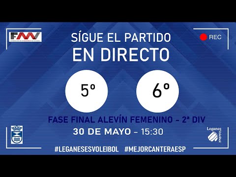AMOROS AZUL - MANZANARES NARANJA | Fase Final Alevín Femenino - 2º Div | 5º vs 6º