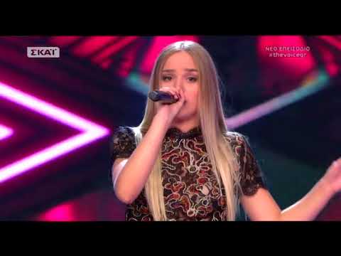 The Voice of Greece 4 - Blind Audition - DOMINO - Georgia Giota