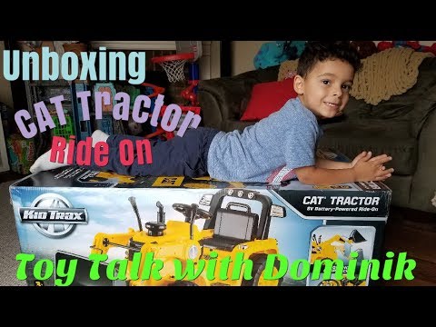 Unboxing | Kid Trax 6V CAT Tractor