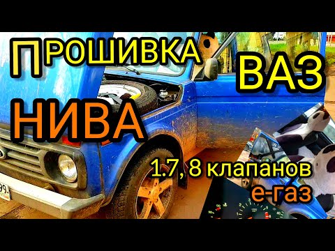 Прошивка ВАЗ Нива, Нива Урбан. Лада 1.7 8 клапанов, ДМРВ, Е-газ. ЭБУ Bosch 17.9.7 21214-1411020-70.