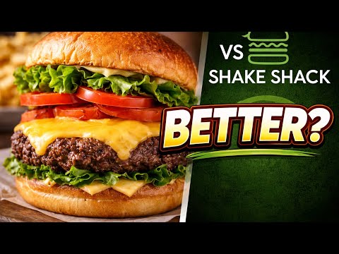 Homemade Shake Shack Burger (Better Than the Original?)