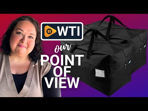 AMJ 2 Pack Extra Large Moving Bags with Zippers & Carrying Handles - WTI product video review