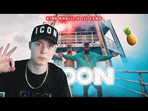 KING KHALIL ft. LIL LANO - MOON (PROD.BY FEWTILE) REACTION/ANALYSE