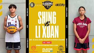 Download lagu Gladiators U18 (Semi 1) - Shing vs Li Xuan mp3
