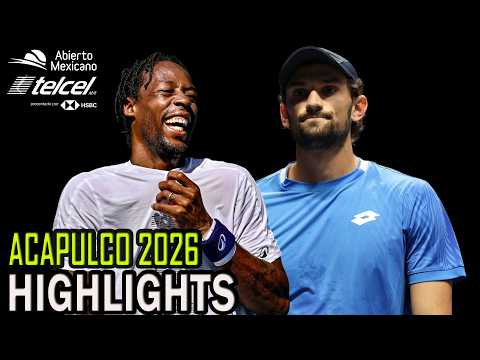 Gael Monfils vs Valentin Vacherot Round 2 | Acapulco 2026