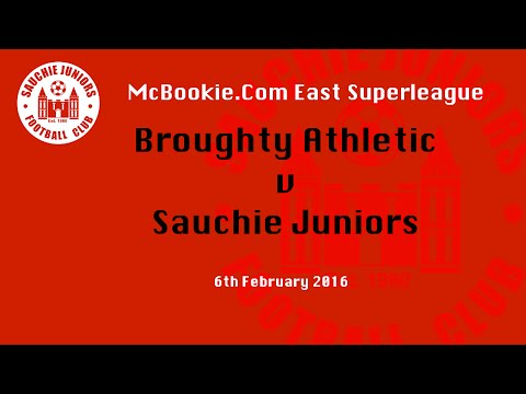 06/02/2016 Broughty Athletic v Sauchie Juniors - Highlights