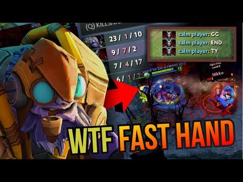 WTF FAST HAND - InyourdreaM Amazing Tinker Calibrating New Rank 7.07 | Dota 2