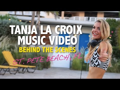DJ Tanja La Croix Music Video - Behind the Scenes in St. Pete Beach, FL