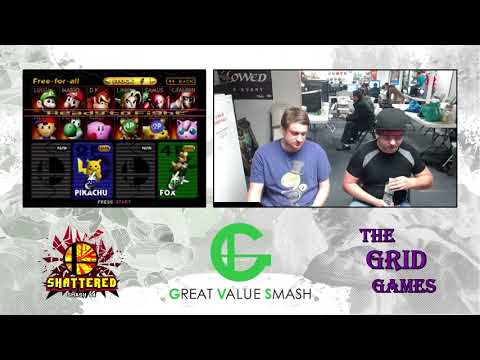Smash 64: FN | KaZ (Pikachu) V MIGHTY | Stew (Fox) - Shattered 82 Tourney